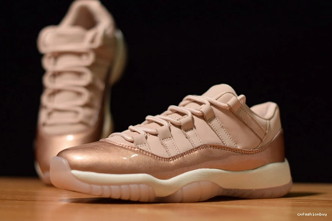 Rose AH7860-105 Air Jordan Low GS 11 Gold 0822